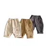 2024 New Autumn Baby Boys Thin Style Cargo Pants 0-5T Children Girls Cute Solid Color Loose Trousers 1