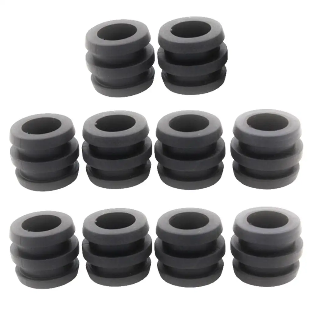 Foosball Table Rod Bumper Buffer 10 Pieces/Set 16mm for Table Football Game Tabletop Soccer Game