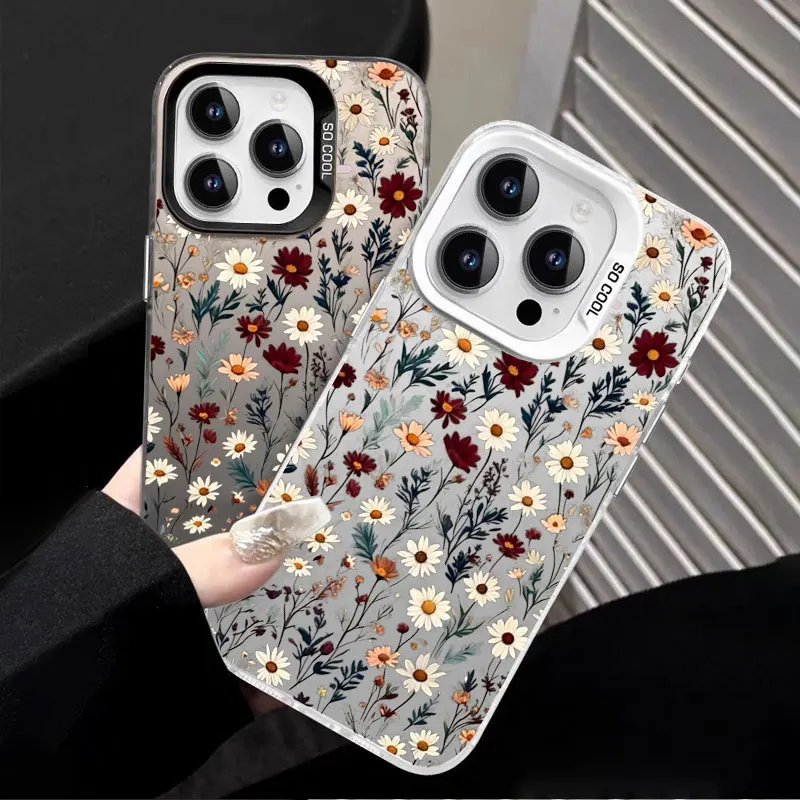 Chic Daisy Flower Design Hard IMD Phone Case
