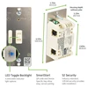 3-Way Ready, Almond Z-Wave Plus Smart Light Switch with QuickFit and SimpleWire, Compatible with Alexa, Google Assistant 1