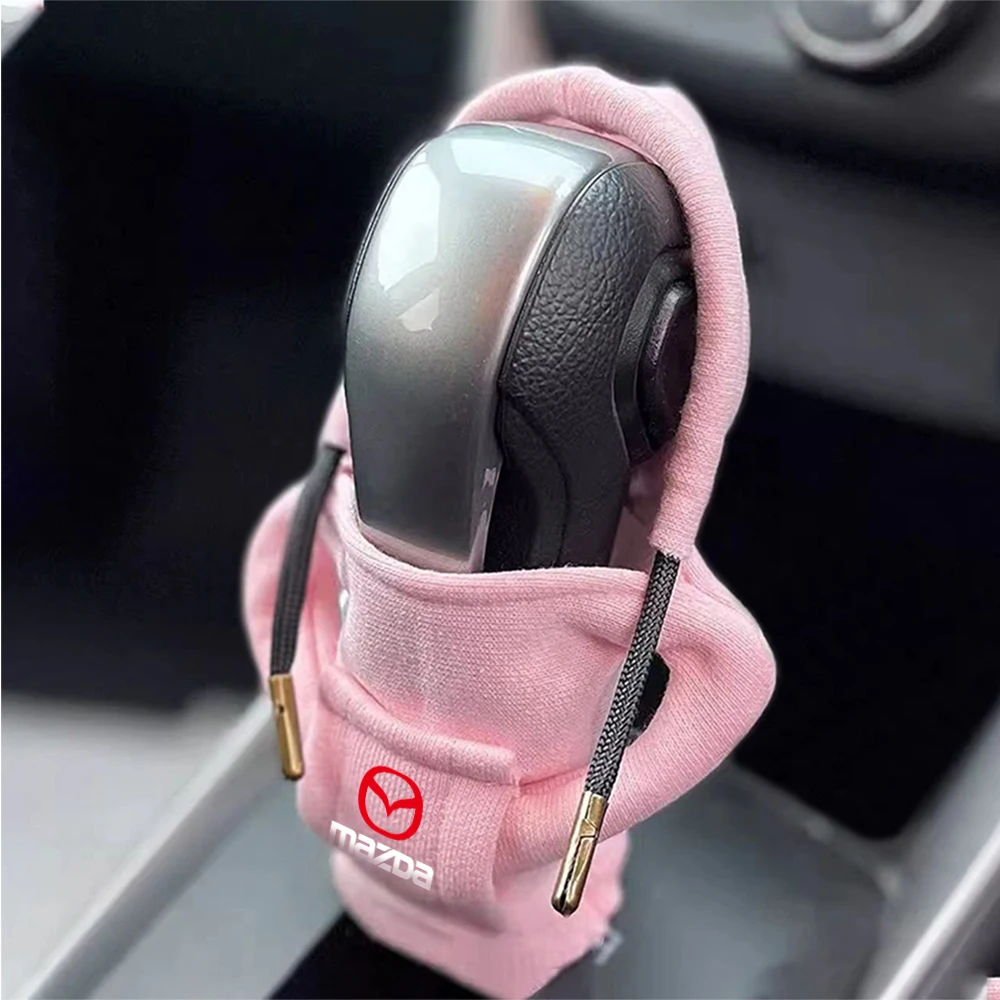 마쓰다 RX-8 626 BM BL BK GH GJ GL MX-3 MX-5 CX30 스카이액티브용 자동차 기어 변속기 후드 커버 기어 핸들 장식 1개