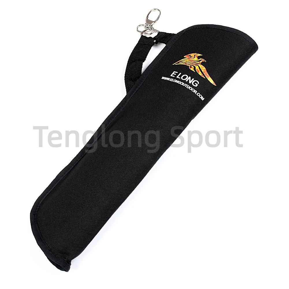 

1pcs Archery Arrow Quiver Black Nylon Waist Hanging Bag For Hunting Shooting Archery Outdoor Sports Right Hand