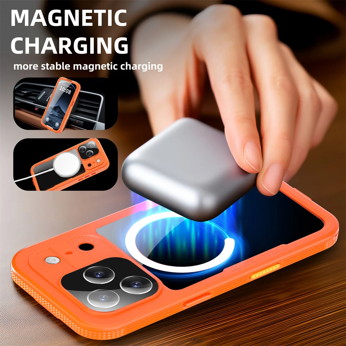 Ultimate Waterproof Phone Case with Magsafe for Wireless Charging and Underwater Use