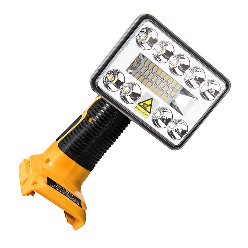 

Tool Light Indoor Outdoor Light LED Light Work Light For DEWALT 14.4V/18V Lithium Battery DCB201 DCB200