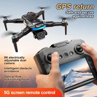 Upgrade A14 Pro Max Drone Aerial 8K HD Dual-Camera 5G WIFI GPS Brushless Motor Optical Flow Obstacle Avoidance RC Drone 10000M 3