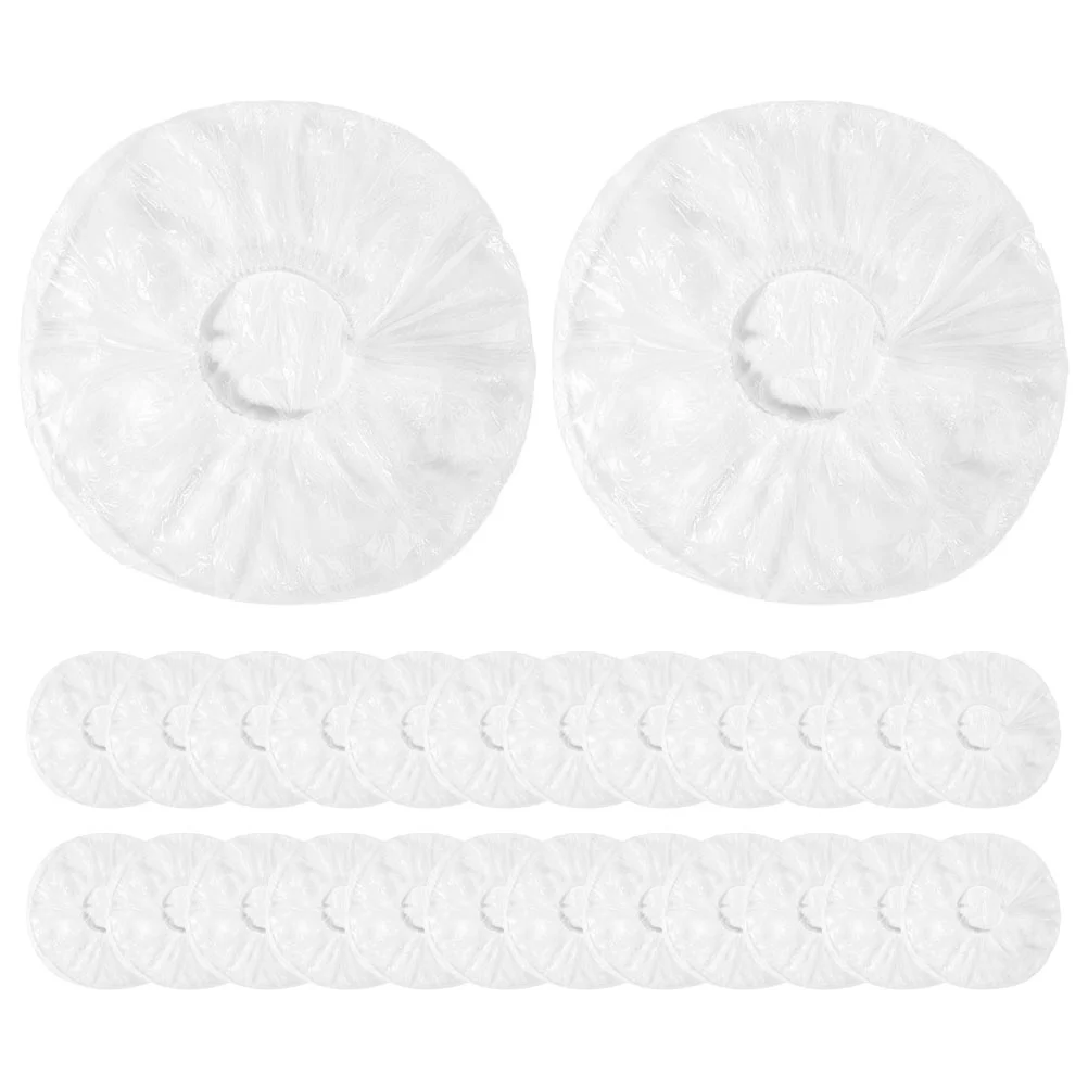 

300Pcs Disposable Food Storage Covers Transparent Elastic Bowl Cover for Plates Bowl