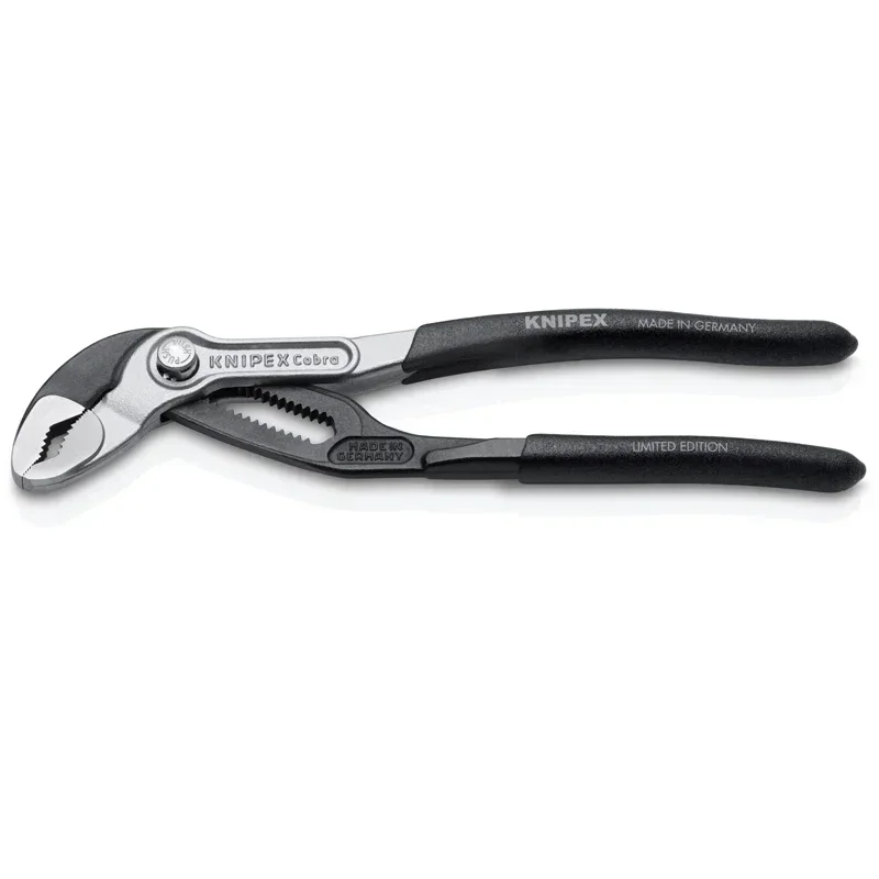 Genuine PartsKNIPEX Cobra High-Tech Water Pump Pliers 180mm Bi-Colour Xmas White Box Tools 87 99 180 S01 4