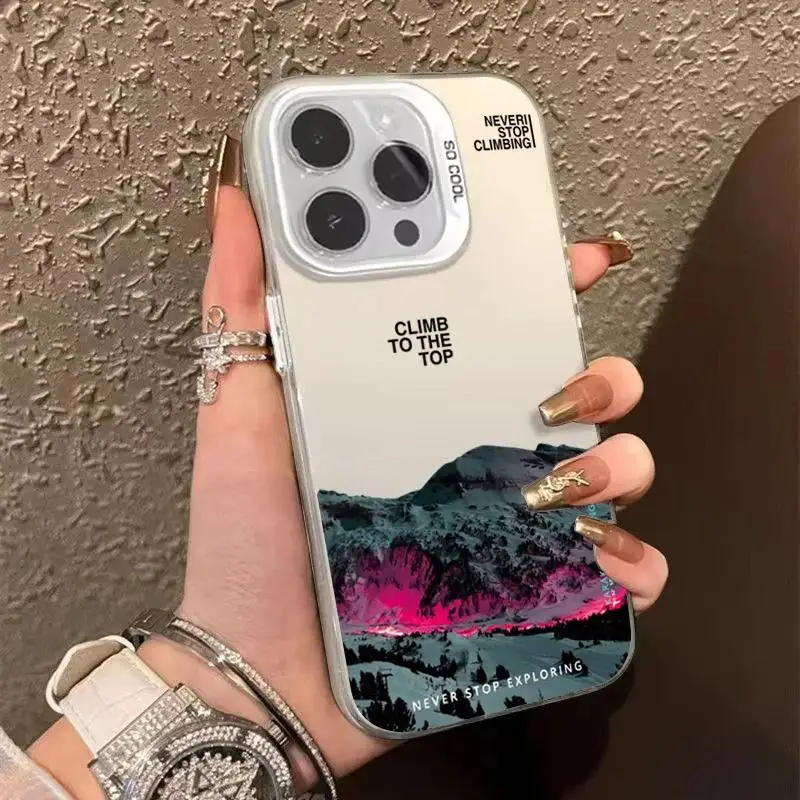 Mountain Landscape Themed Phone Case