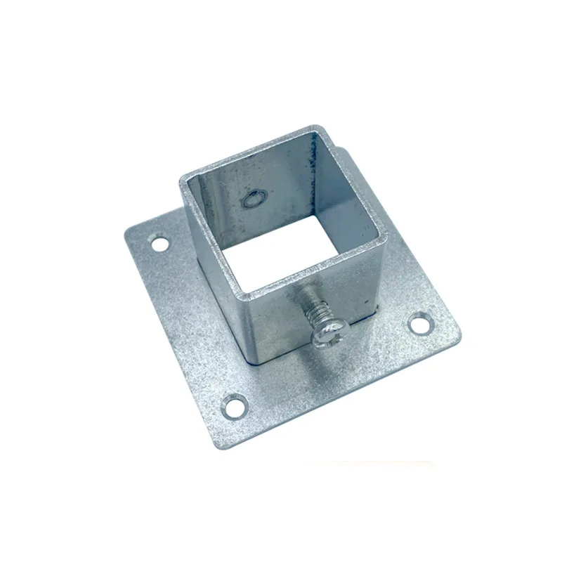 Square Tube Connection Piece 30x30mm Aluminum Alloy