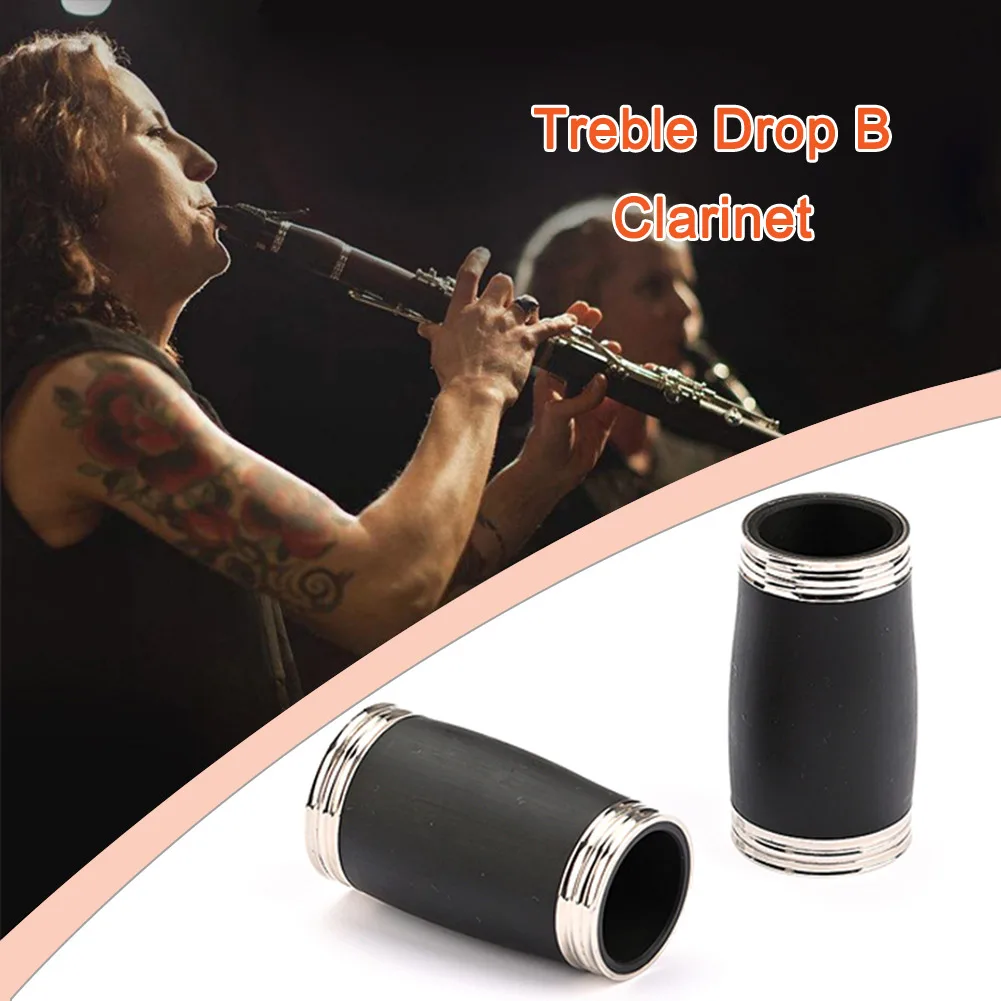 2pcs Bakelite Two Section Tuning Tube Adjustable B Flat
