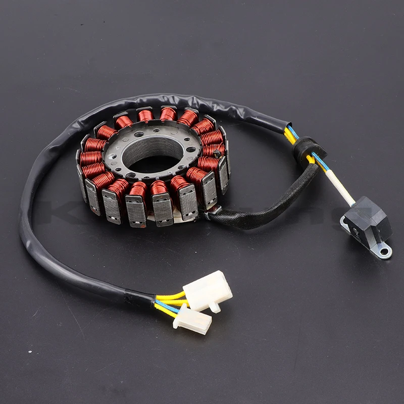 

93mm 104mm Magneto Stator with pickup for Scooter Majesty YP250 Linhai VOG 250 257 260 300 LH170MM AEOLUS BMS 260 Diamo 257