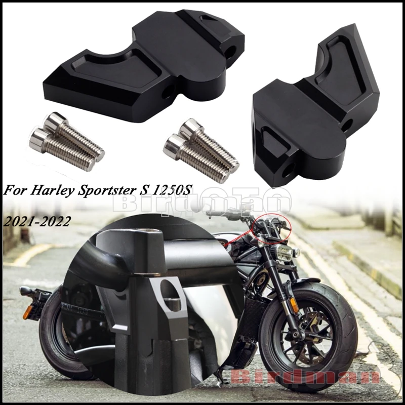 Für Harley Sportster S 1250s RH1250S 2021 2022 1 Paar Motorrad Lenker  Steigleitungen Aluminium Bar Montieren Riser Griff Bar riser Clamp -  AliExpress