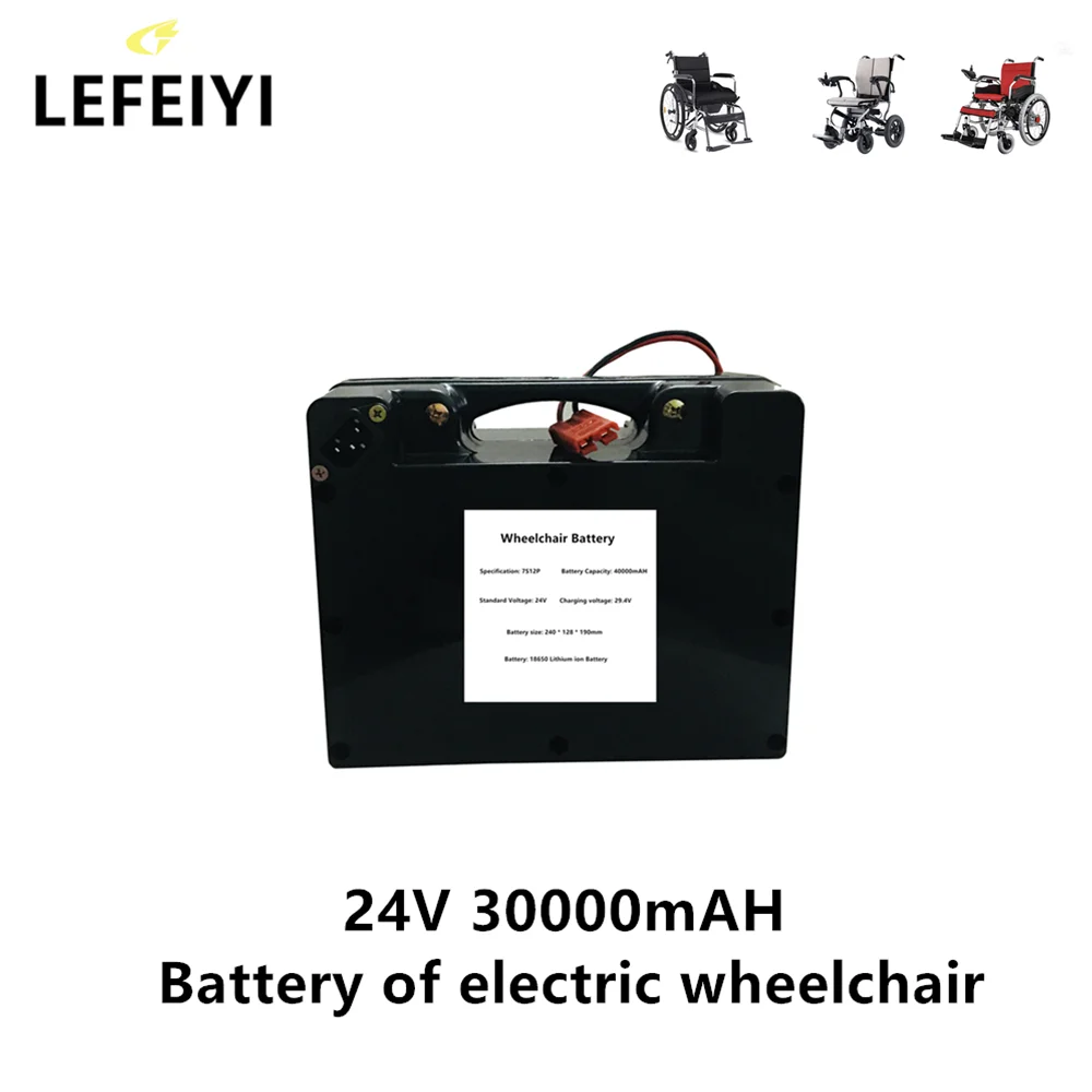 24v 30000mah 18650 Lithium Battery Pack 29.4v 30ah For Electric