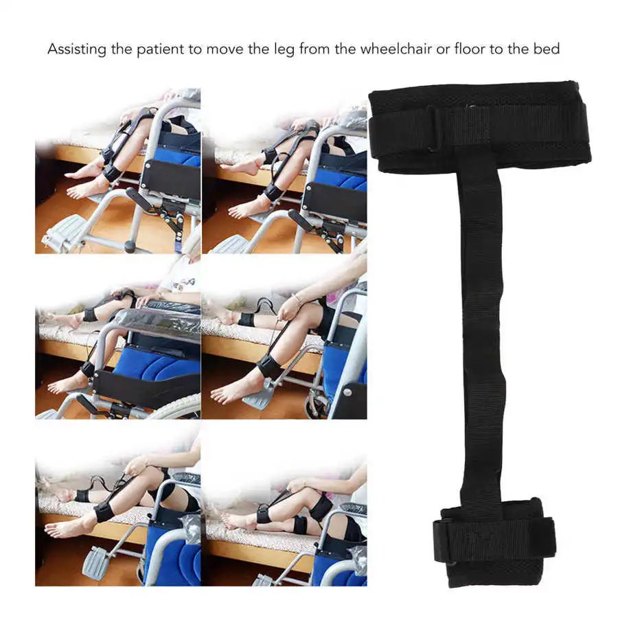 Leg Lifter Assist Easy To Operate Mobility Aids Widely Used Breathable Mesh Improve Mobility for Elderly for Shoulders