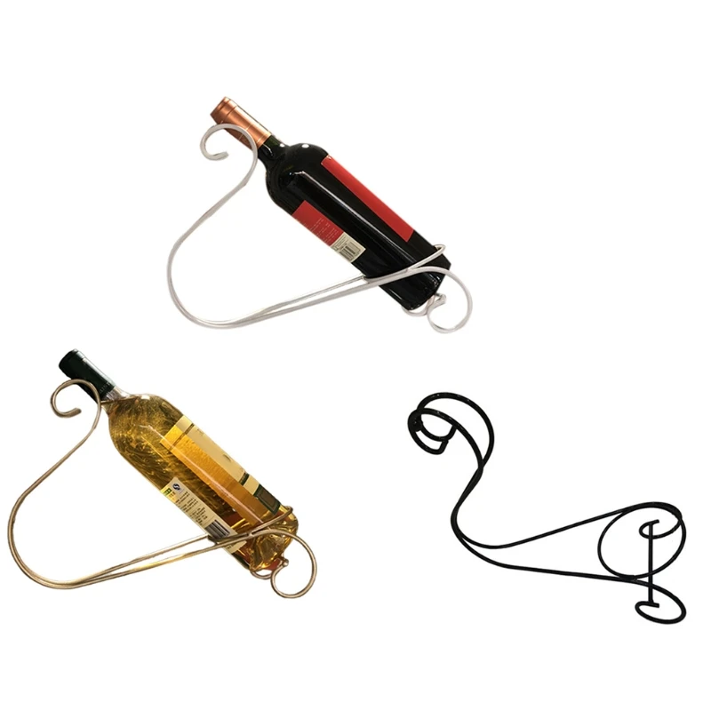 

Держатель для вина на одну бутылку, стеллаж для хранения красного вина, бар для хранения дисплея на столешнице