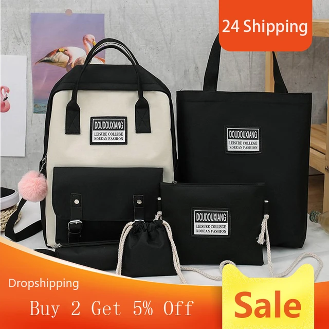 Large School Bags For Teenage College Style Student School Bag Female 2022  New Fashion Korean Backpack Ins Backpack Women 2022 - Backpacks - AliExpress