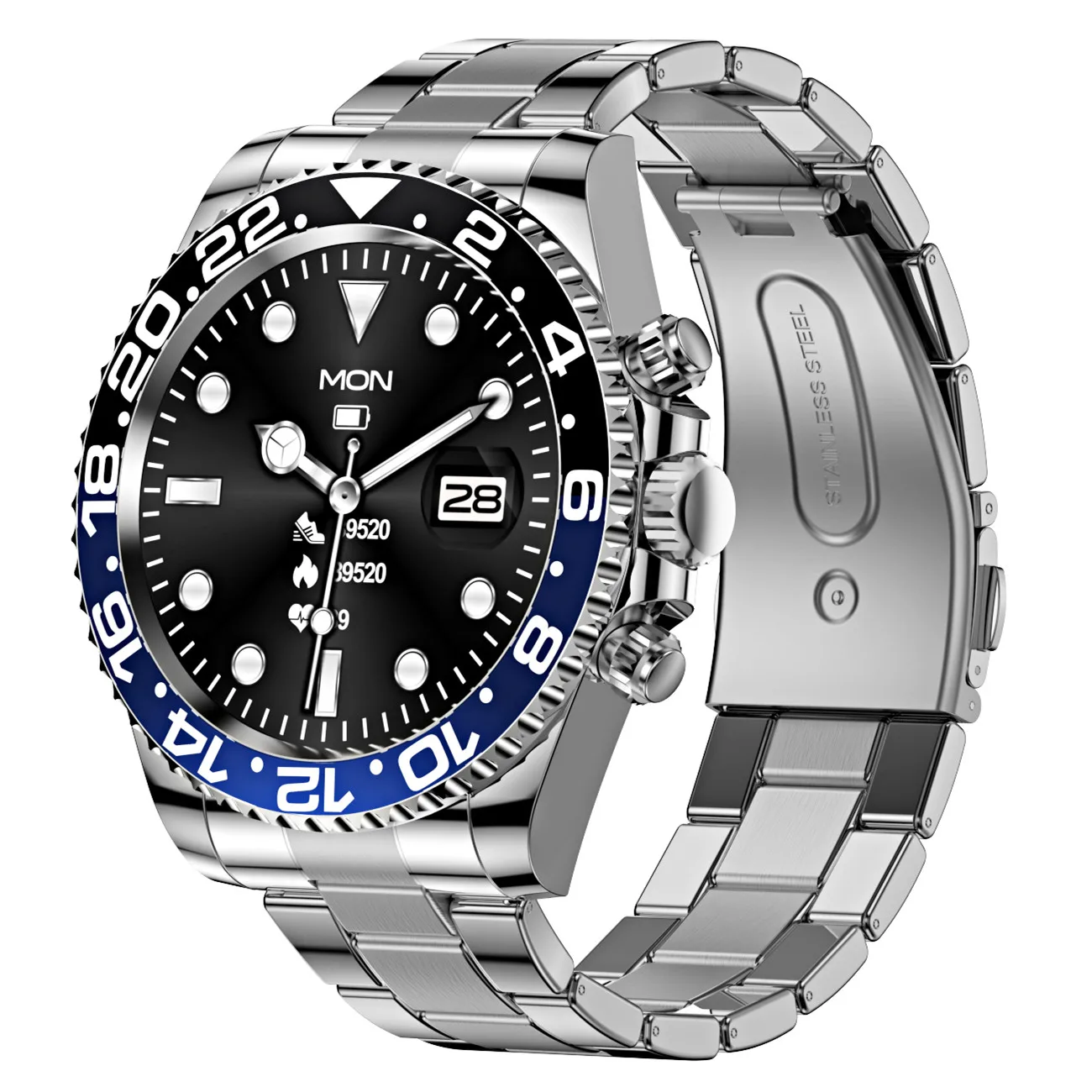 AW12 Smart Watch Bluetooth Call Answer Dial Music Play Heart Rate Monitor IP68 Waterproof Outdoor Sport Smartwatch 