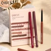 QIBEST 12 Colors Lipliner Pencil Sets Waterproof Sexy Red Matte Contour Tint Lipstick Lasting Non-stick Cup Lips Makeup Kits 1
