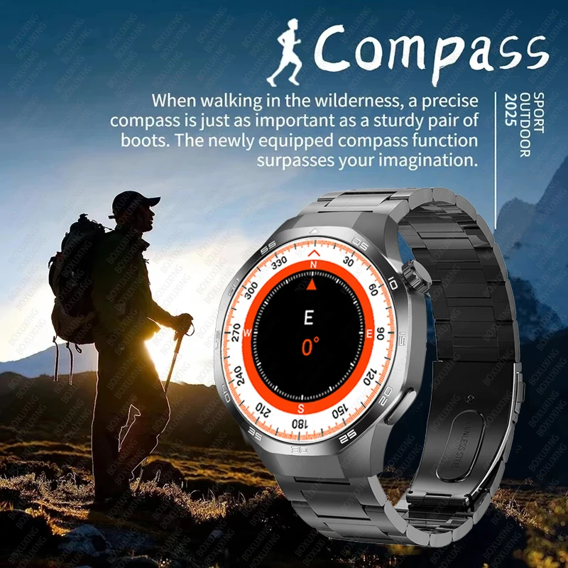 Gps Watch Gandley Smart Watch Charger GPS NFC GT5 Pro Sports Smart