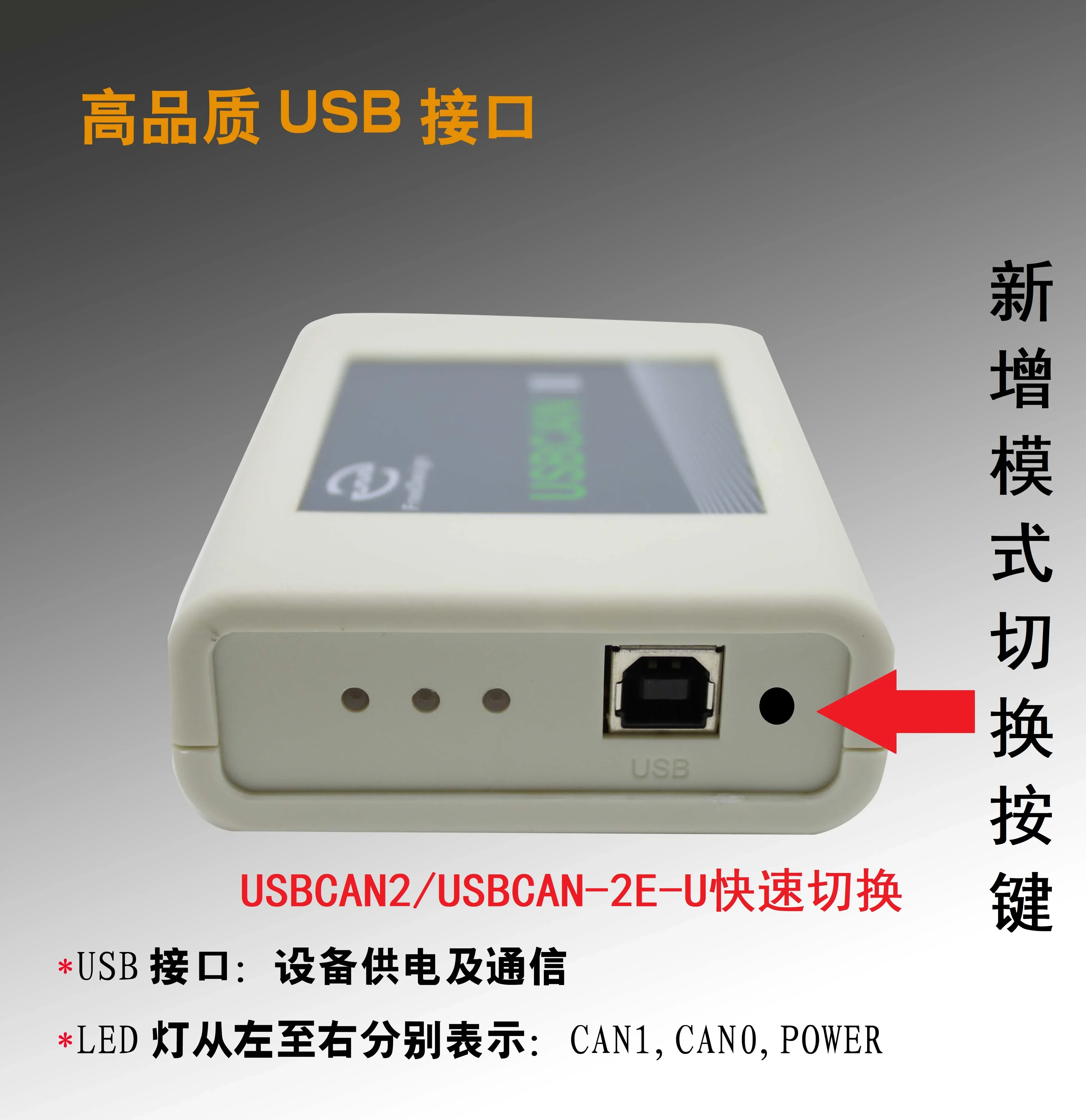 

USBCAN Encrypted Version Dual Channel CAN Analysis Compatible with ZLG CAN Card Supporting Linux Development