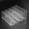 Clear 24 Grid Lipstick Stand Case Makeup Organizer Storage Box Lipstick Display Stand Holder Cosmetic Jewelry Organizer Box 4