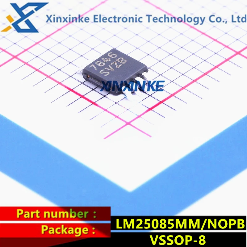 Lm25085Mm/Nopb Vssop-8 Mark:Svzb Switching Controller 42V On-Time Pfet Buck Switch Cntlr Power Management Ic Nuovo Di Zecca Originale