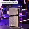 Clear Acrylic Dust Cover for PS5 pro/slim Console, pS5 Case Cover Dust Proof Cover Compatible with PlayStation 5 Standard 3
