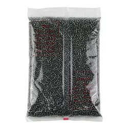 Elegant Transparent Silver Glass Seed Beads - 450g Assortment for Jewelry Crafting and DIY Accessories (GRAY)