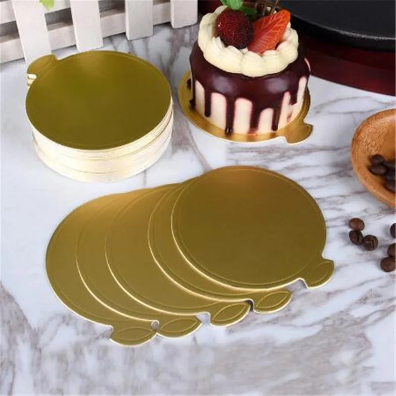 100Pcs Ronde Cake Boards Card Board for Dessert Displays baking supplies cake tools