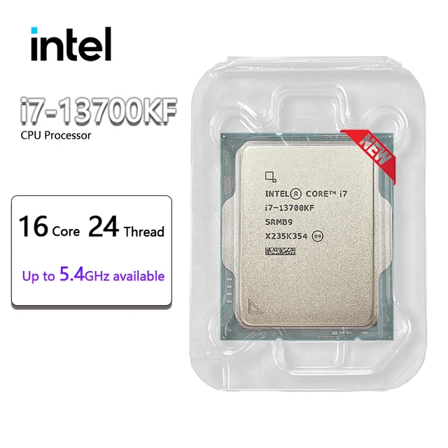 Intel Core i7 13700KF - LGA 1700 - 16 Cores