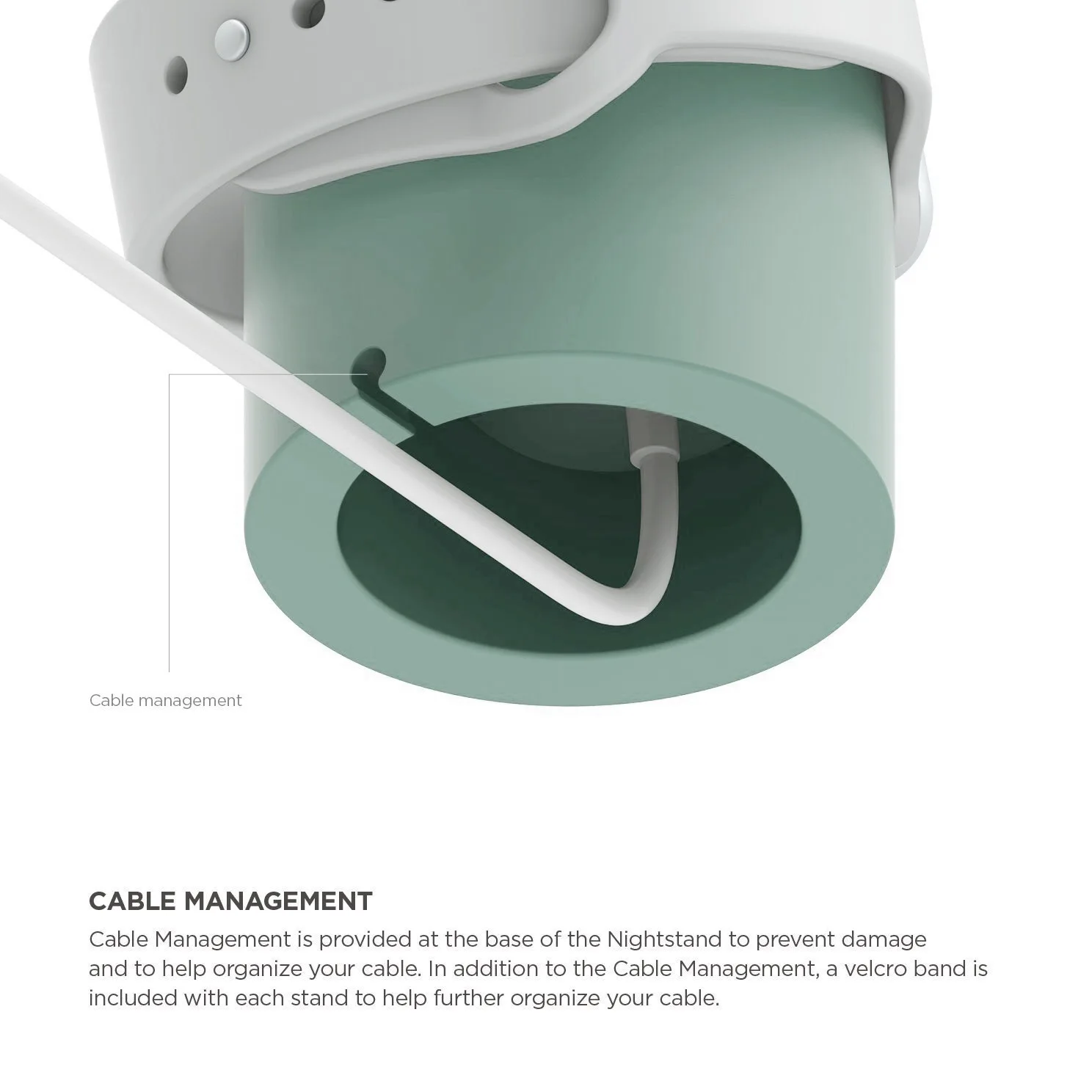 Apple Watch Charger Stand Bracket Silicone for Apple Watch Series 7 6 5 4 3 2 SE iWatch Night Dock Charging Desktop Holder
