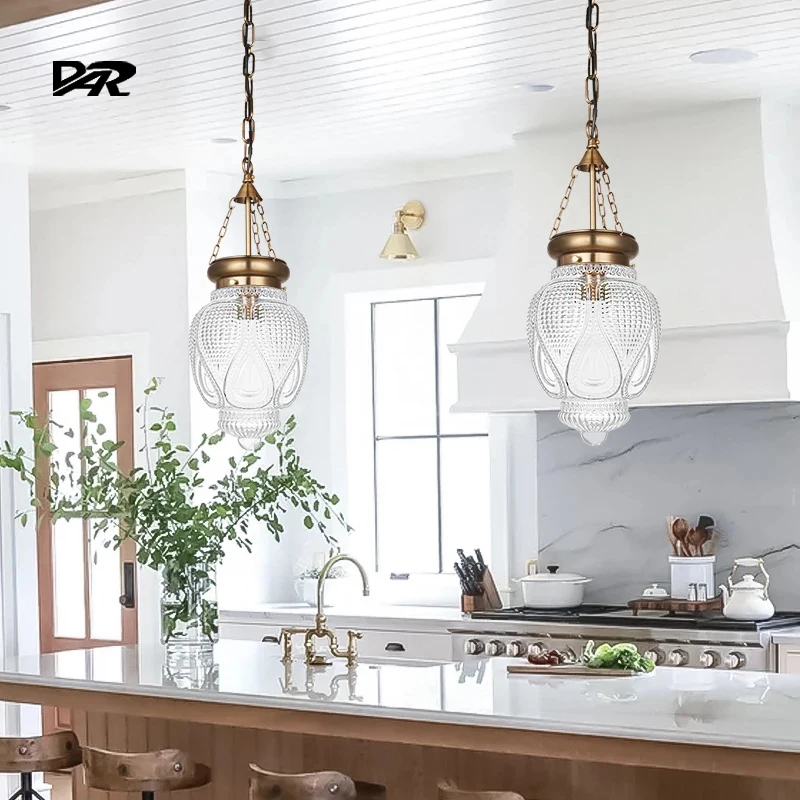 Glass Pendant Lights For Kitchen Island Dining Room Entrance