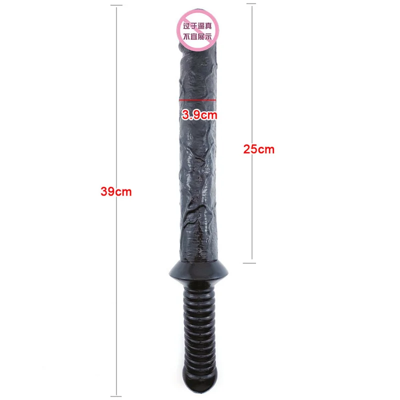 Lengthen with Handle Realistic Penis ButtPlug Soft G Spot Clitoris Stimulation Dildo Anal Sex Toy for Women Anus Dilator Massage sex toys