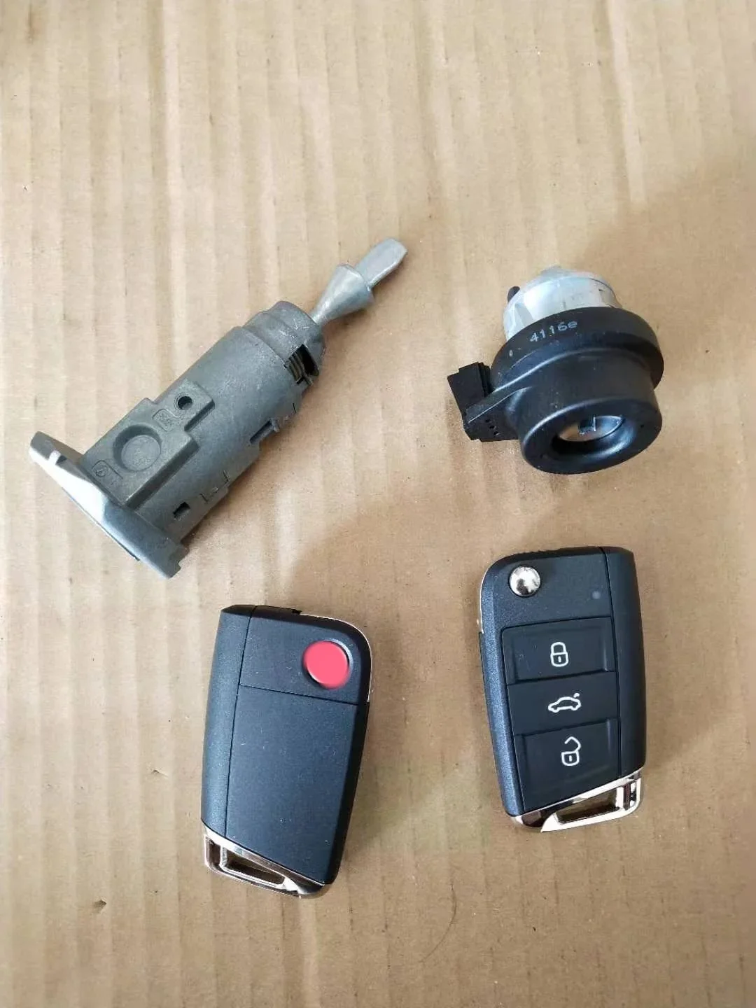 

Автомобильный Центральный дверной замок для Volkswagen Golf 7 7,5, полная замена с Дистанционным Ключом, Автомобильный Замок