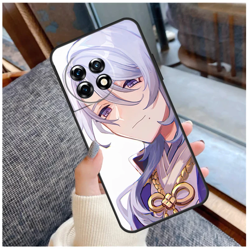 Stylish Genshin Impact Kamisato Ayato Protective Phone Case
