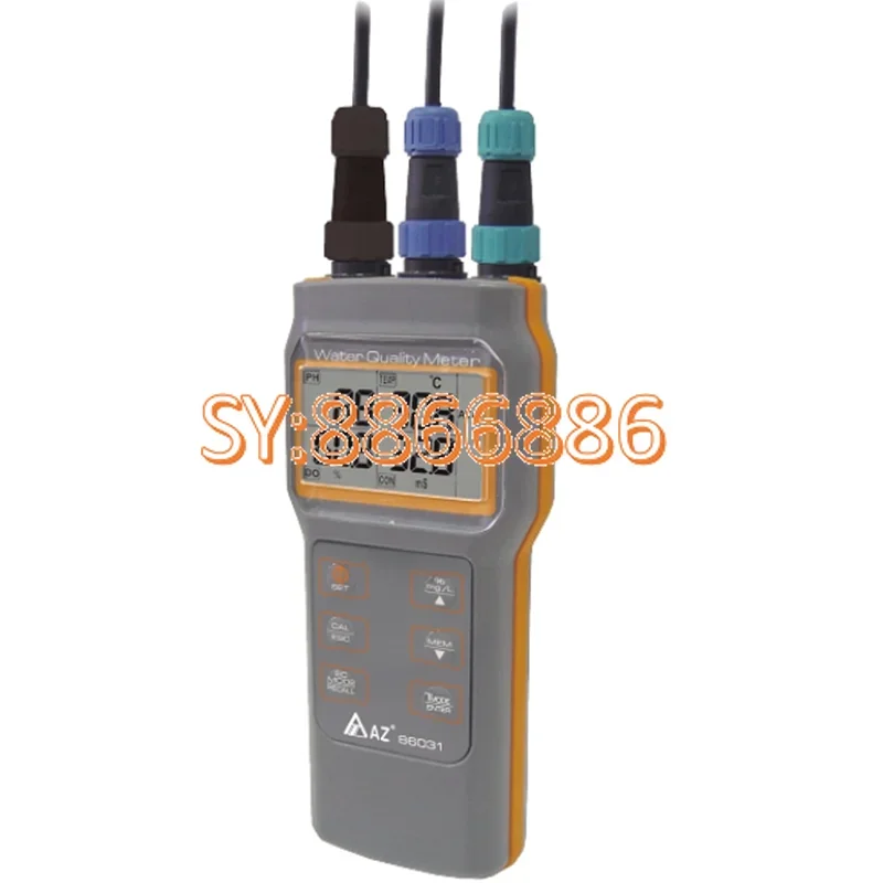 

AZ86031 The Water Quality Meter Portable Dissolved Oxygen Tester TDS PH Meter DO Meter, Conductivity Salinity Meter.