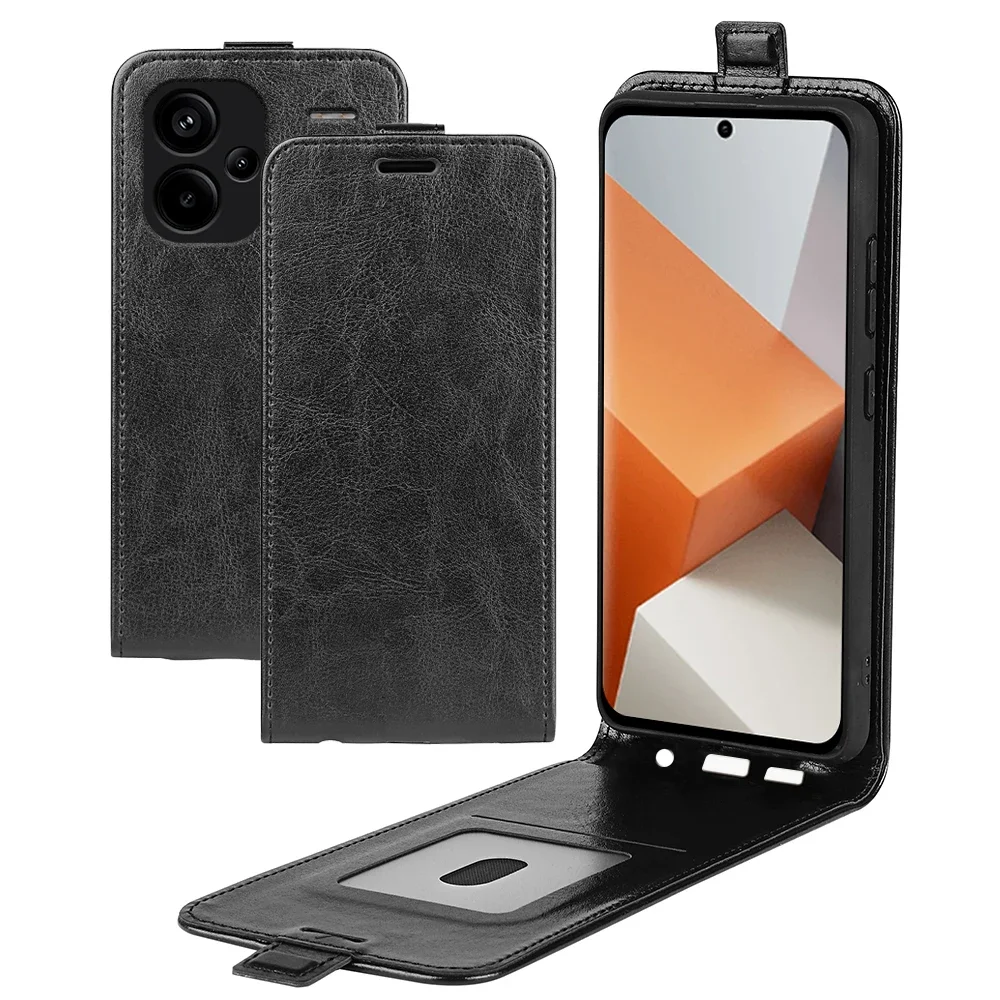 UPLAI Cover per Xiaomi Redmi Note 15 5G, Custodia Libro PU TPU Motivo Rilievo Flip Portafoglio Pelle Porta Carte Magnetica Chiusura Supporto Kickstand
