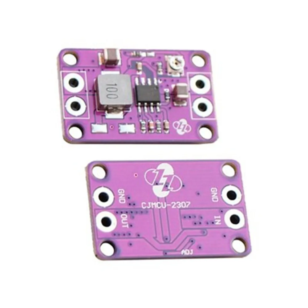 

CJMCU-2307 MP2307 3A/23V 340KHz synchronous rectification step-down converter 3.3V power supply
