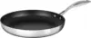 Nonstick Induction Suitable Fry Pan, Mirror Polished Stainless Exterior 1