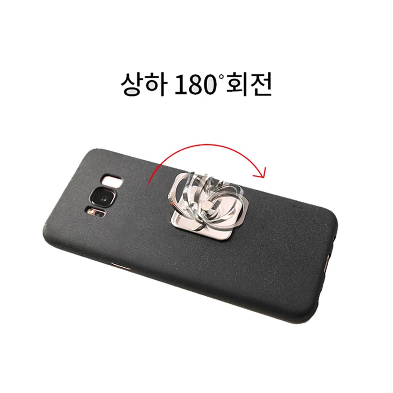 DEAHAN 304 스테인레스 스틸 핑거 링 휴대폰 홀더 스탠드 360 조정 가능한 후크 링 핑거 킥 스탠드 스마트 폰 브래킷