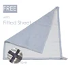 Earthing  Fitted sheet  Organic Cotton Conductive Silver yard EMF protection for Health earth balance Nature well Grounding cord 2