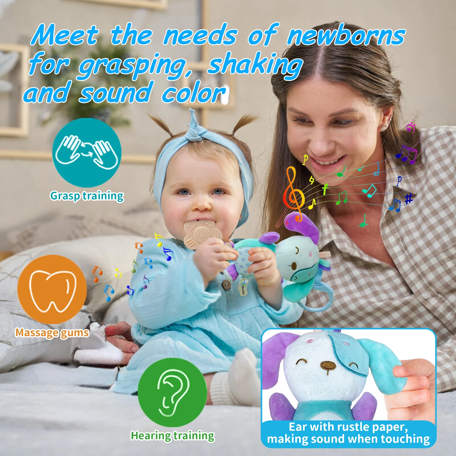 لعبة طفل أفخم حشرجة معلقة الرياح الدقات الوليد لينة معلقة التجعيد صار لعبة حسية عربة مقعد السيارة سرير هدايا السفر