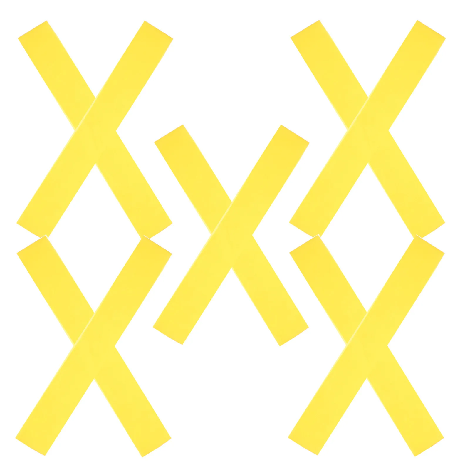 10개 노란색 교실용 의자 밴드, ADHD가 있는 어린이를 위한 손발 가리개용 탄성 밴드, 집중력 향상을 위한 감각 자극 밴드