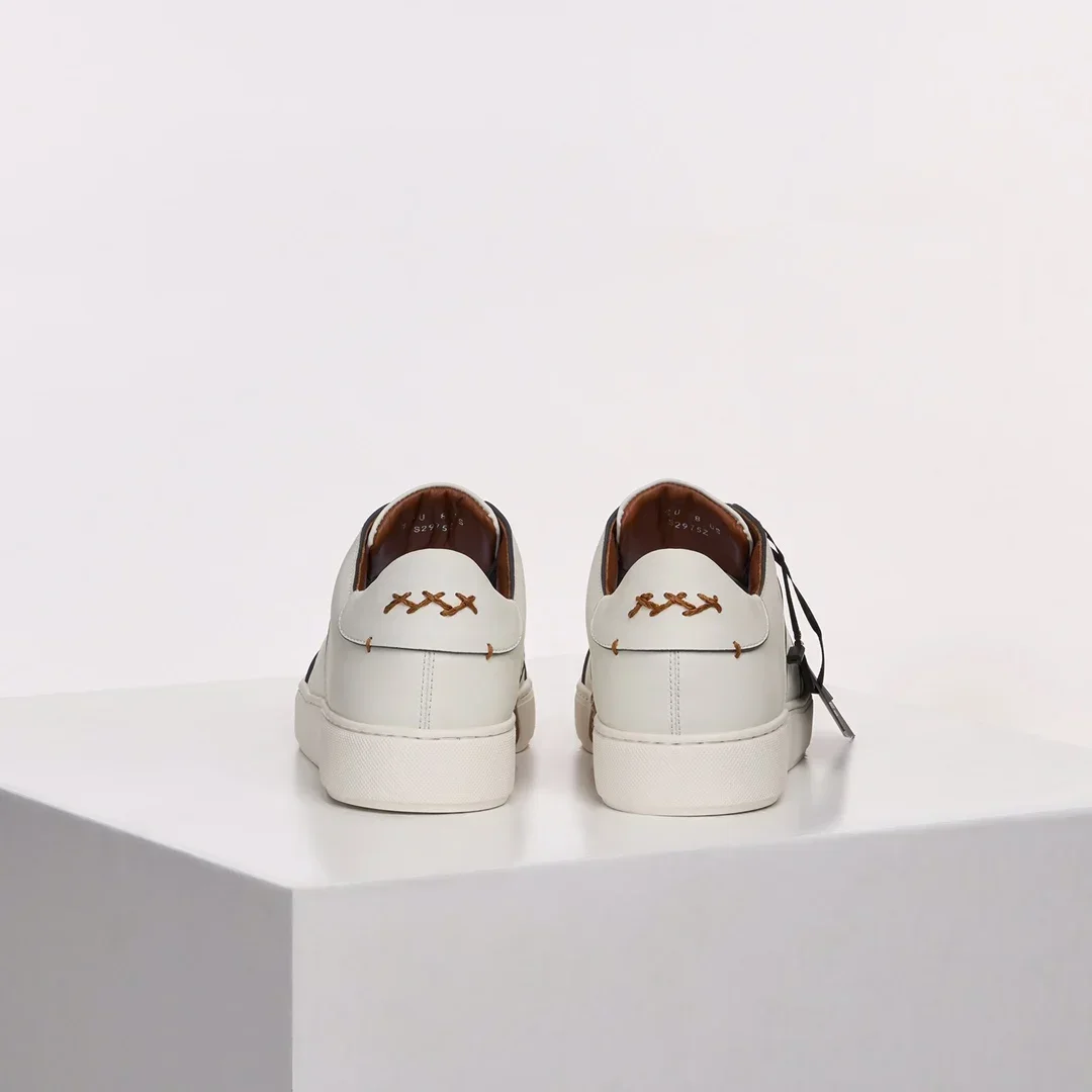Brand designer smooth leather TIZIANO low-top sports high-quality breathable sports shoes for men designer shoes men