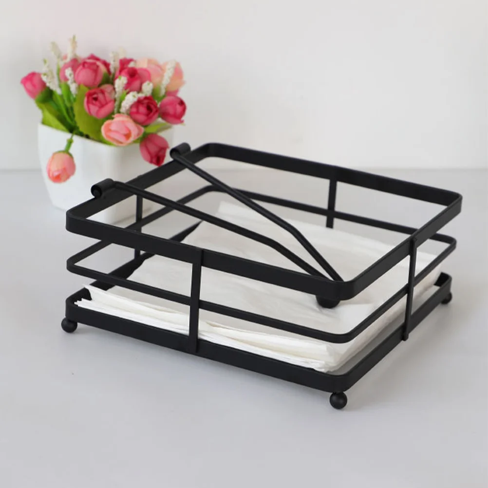 

Paper Napkin Holder with Dispenser Napkins Napkin Dispenser Stand Tissue Hanger Kitchen Accessories Tableware Servilletero