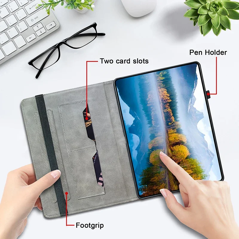 Premium Leather Tablet Case - Sleek and Durable Design