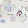 INS Style Kawaii Angel Wings Mini Photo Card Holder Acrylic Hard Card Folder Angel Mini Goo-Card ID Card Card Film Card Holder 3