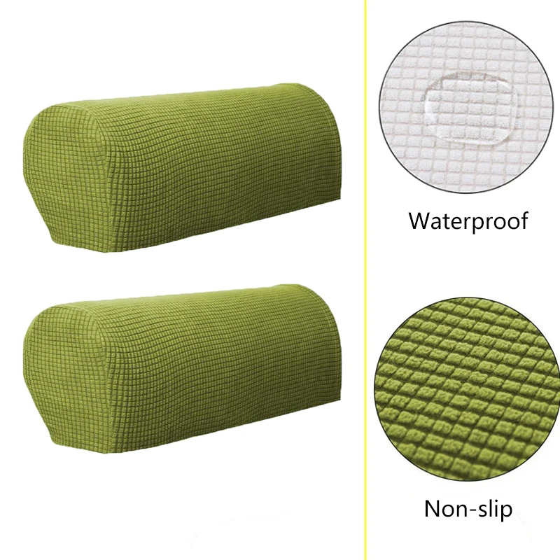 2PCS/Set Sofa Cover Elastic Jacquard Armchair Couch Non Slip Corner Case