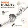 Premium Garlic Press Stainless Steel Garlic Mincer Easy CleanManual Garlic Press Professional Garlic Mincer Grinder Kitchen Tool 3
