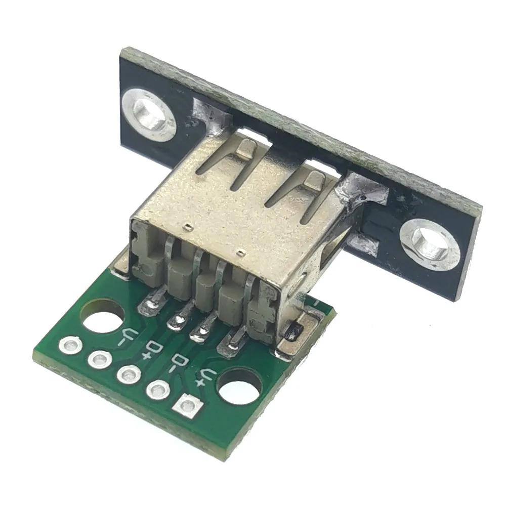 Connettori USB 3.0 A PCB - 2 Pezzi Adattatori Femmina 2.54mm 9 Pin Per Circuiti